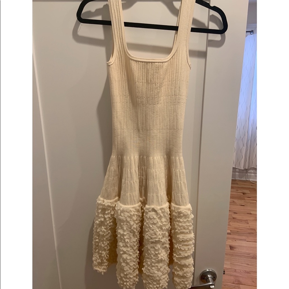 Vintage off white bandage dress